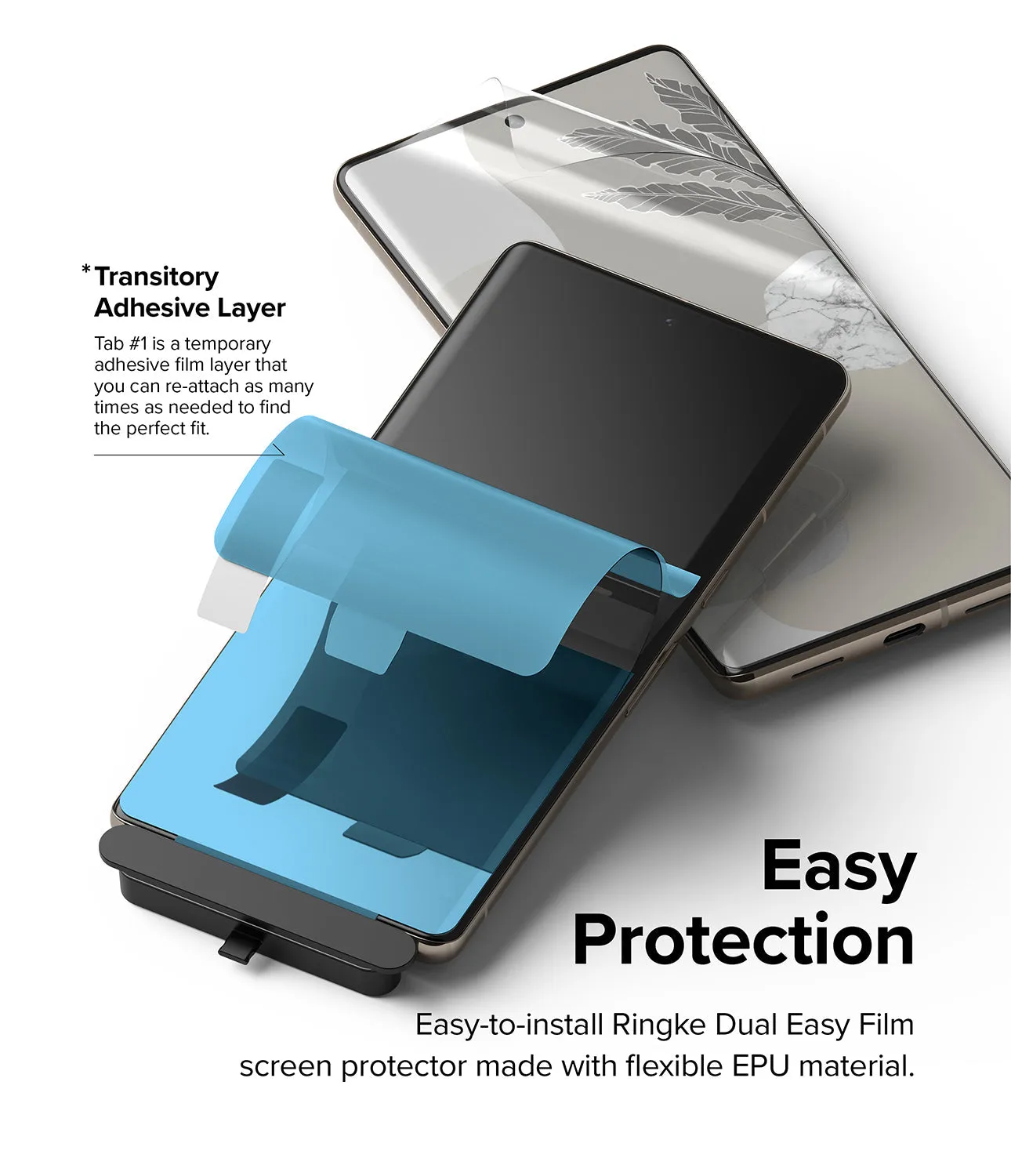 Google Pixel 7 Pro Screen Protector| Dual Easy Film| 2 Pack | With Installation Jig