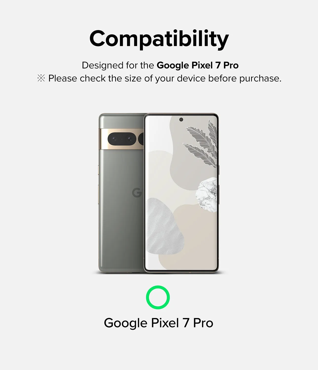 Google Pixel 7 Pro Screen Protector| Dual Easy Film| 2 Pack | With Installation Jig