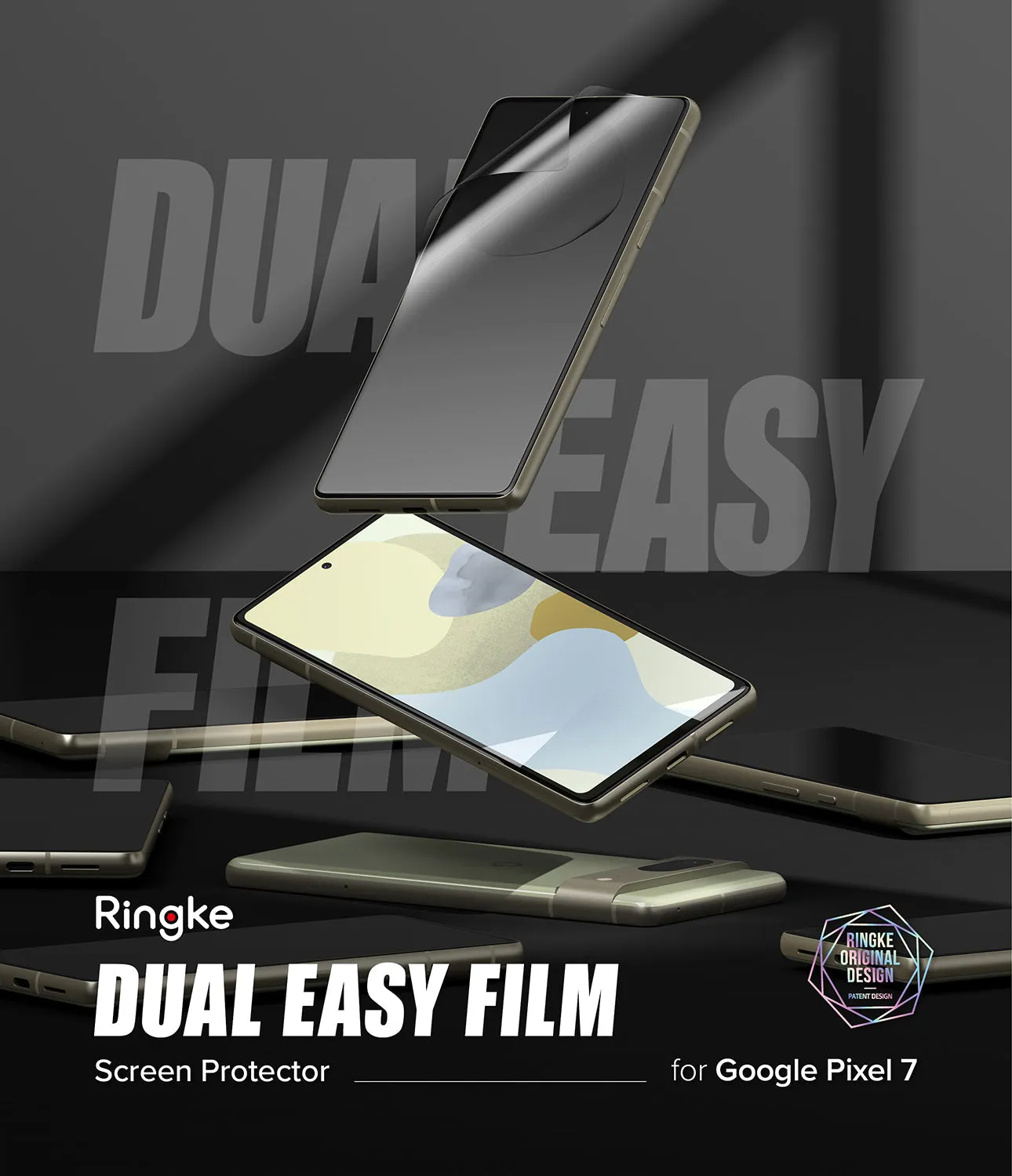 Google Pixel 7 Screen Protector| Dual Easy Film| 2 Pack | With Installation Jig