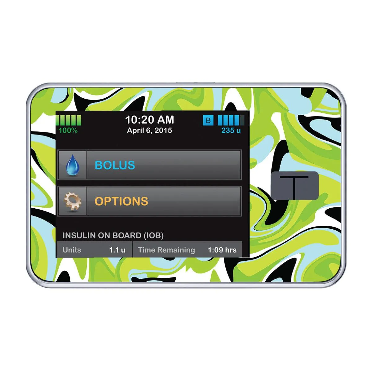 Green Flow Sticker for Tandem t:slim