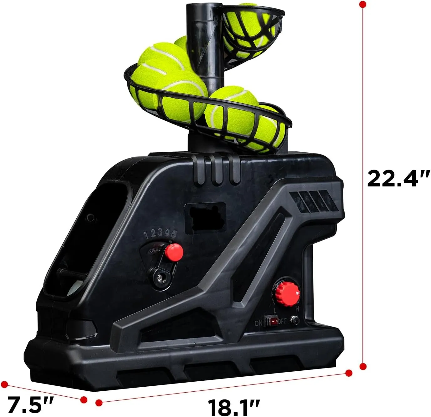 Hitman 45 GT-200 Tennis Pitching Machine
