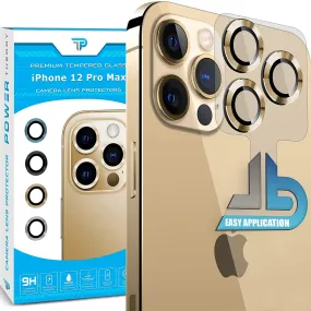 iPhone 12 Pro Max Tempered Glass Camera Lens Protector [3-Pack]