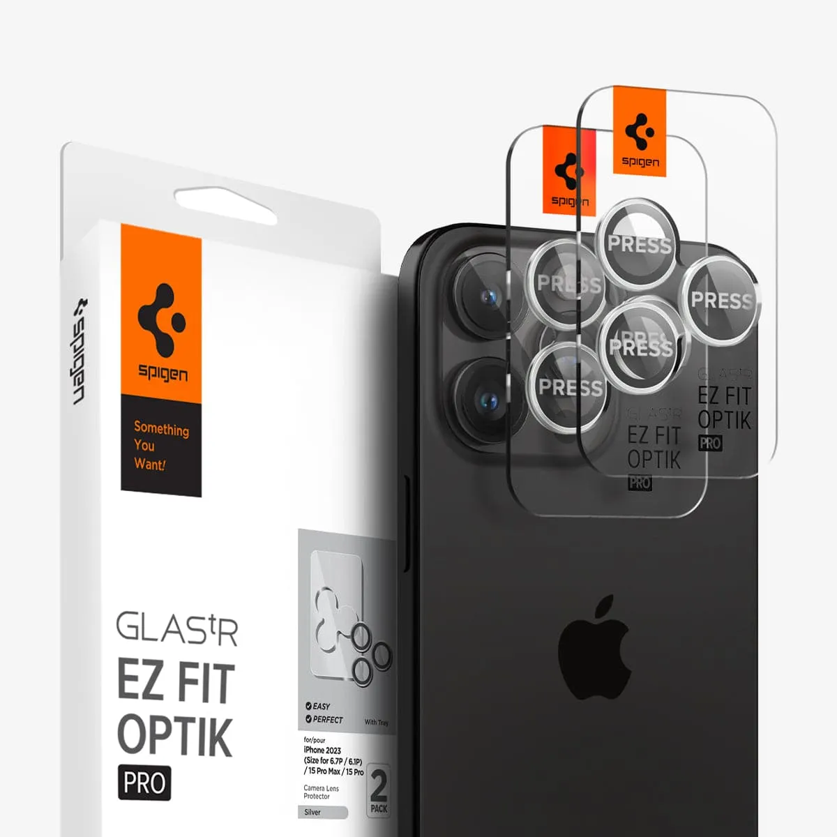 iPhone 15 Series - Optik Pro EZ Fit Lens Protector