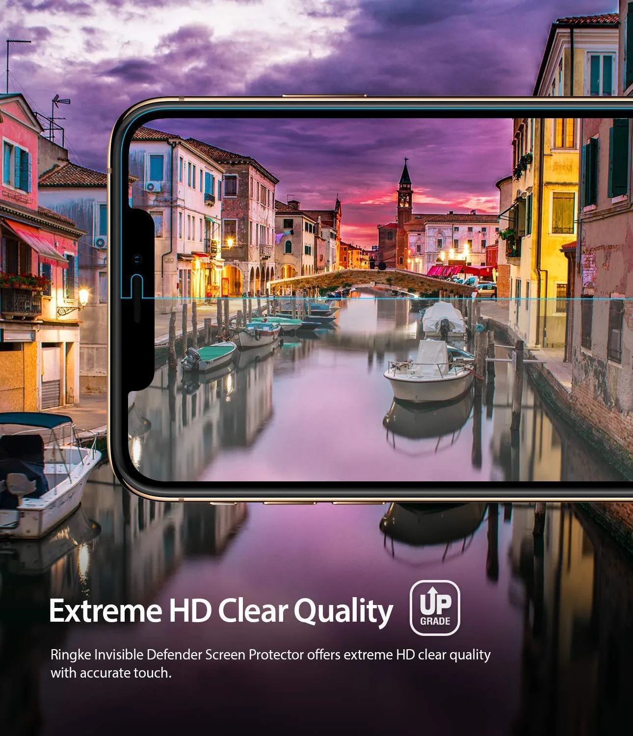 iPhone XS Max Screen Protector Guard | Dual Easy Full 2 Pack
