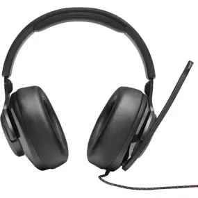 JBL QUANTUM 200 Wired Over-Ear Gaming Headset (Black)