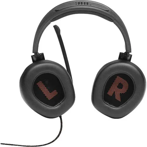JBL QUANTUM 200 Wired Over-Ear Gaming Headset (Black)