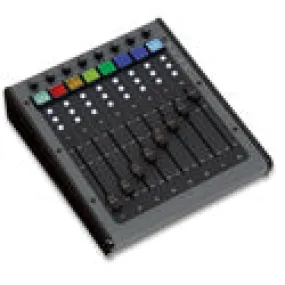 JLCooper Eclipse MXL2 Midnight  8-Fader Controller with LCD Buttons and Rotary Encoders