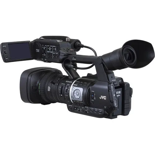 JVC GY-HM620U ProHD Professional Mobile News Camcorder with Microphone   64GB Card   Case   Reader   Kit