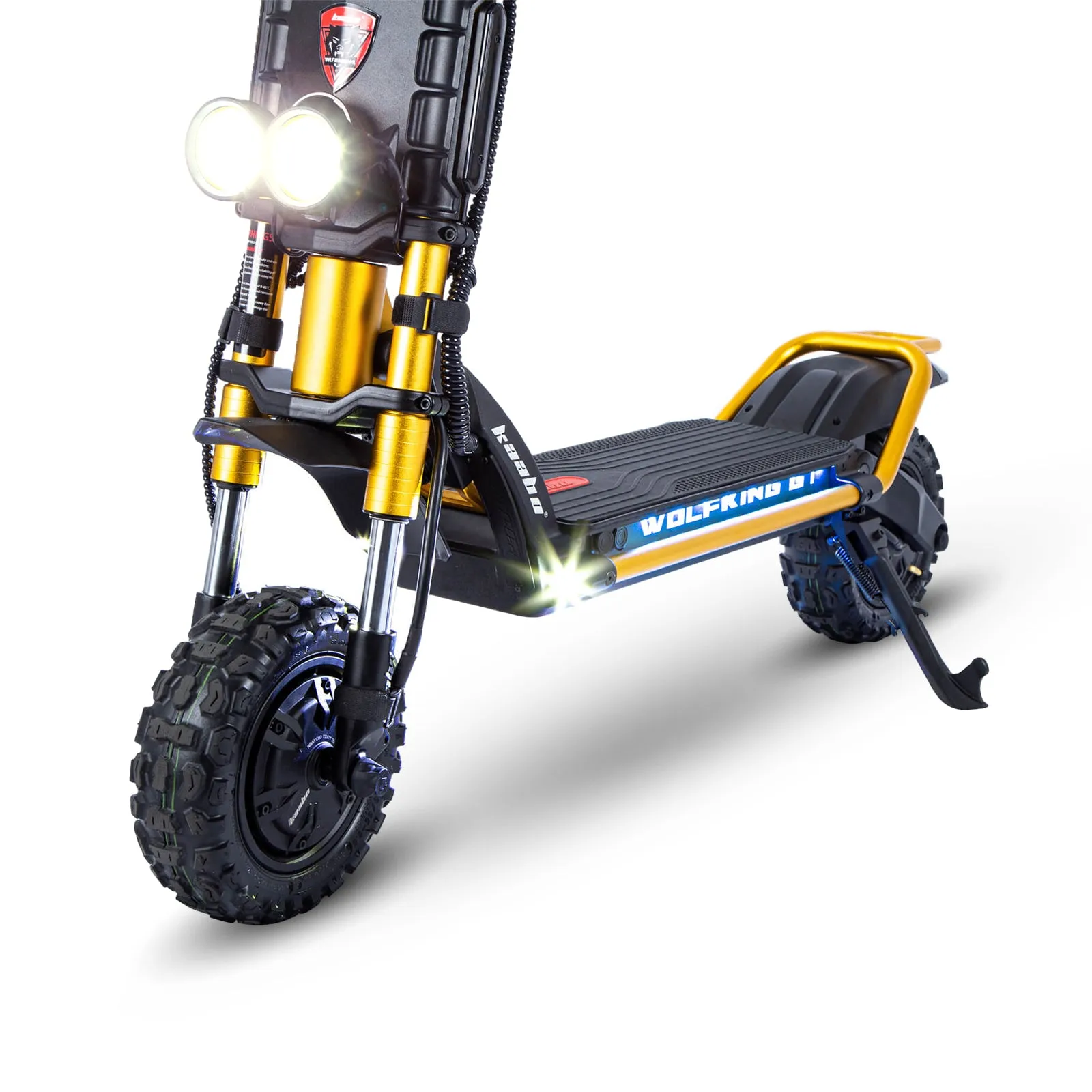 Kaabo Wolf King 11 GT Electric Scooter Gold