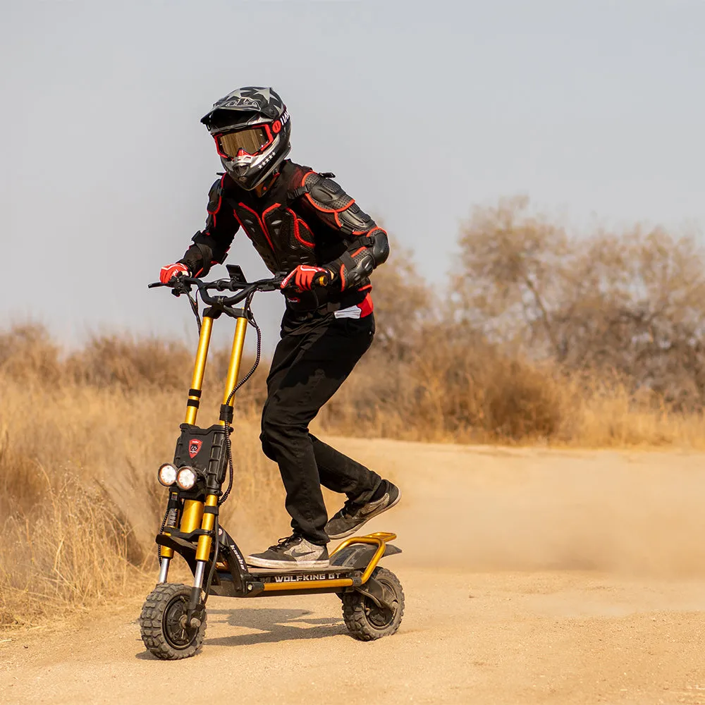 Kaabo Wolf King 11 GT Electric Scooter Gold