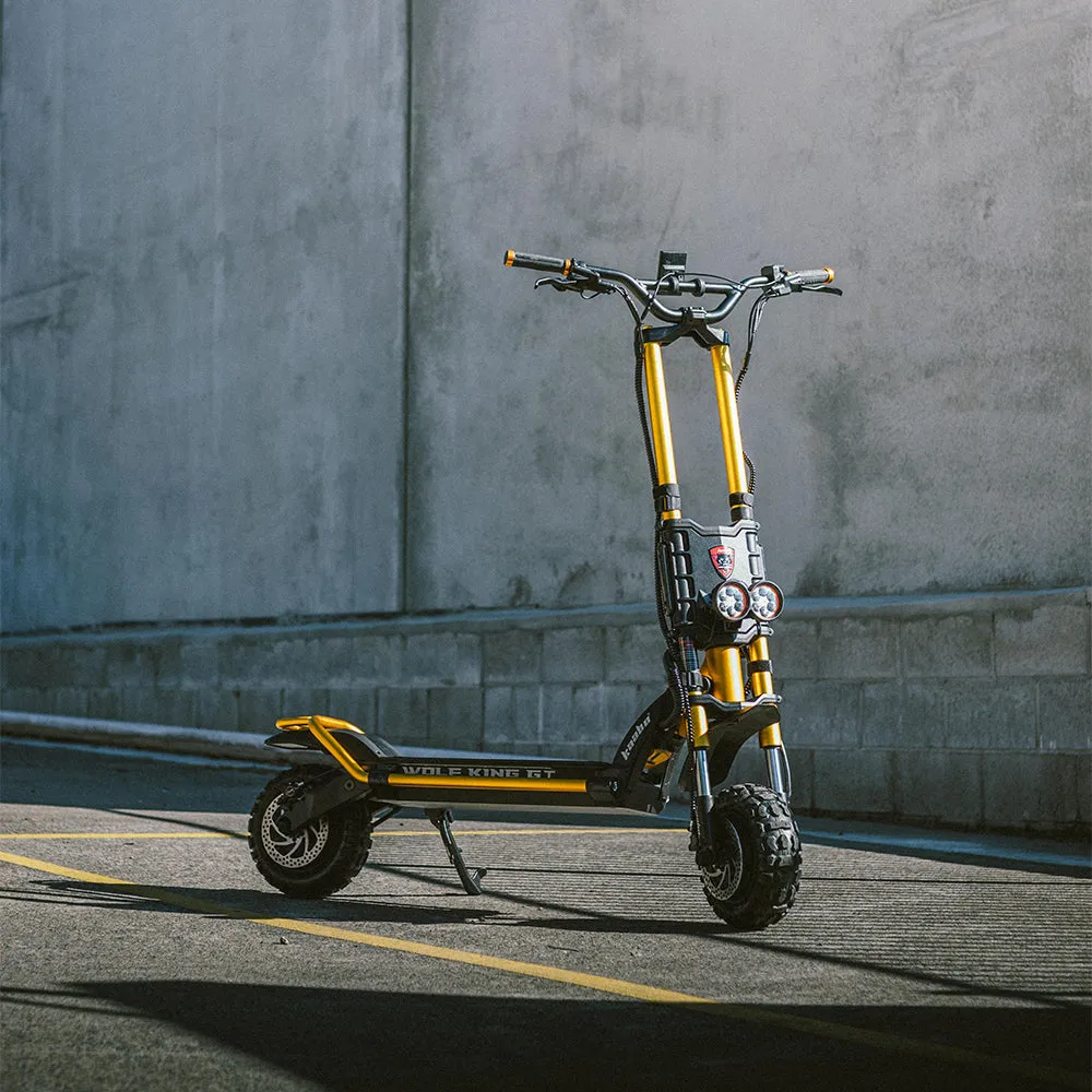 Kaabo Wolf King 11 GT Electric Scooter Gold