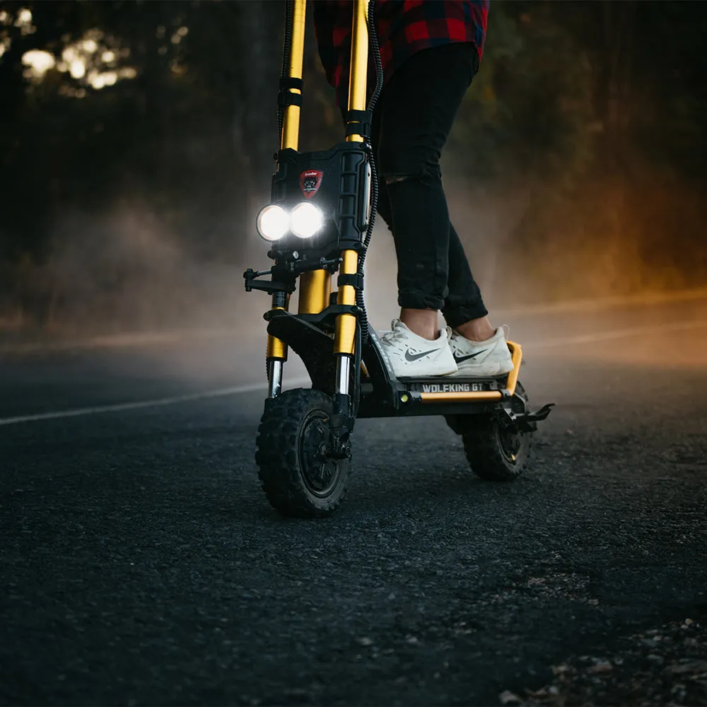 Kaabo Wolf King 11 GT Electric Scooter Gold