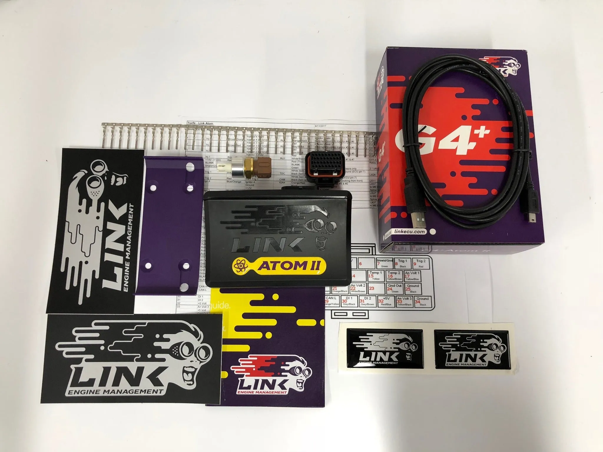 Lexus / Toyota 1UZFE 1UZ Non VVTI Link ECU G4X Atom X Wirein ECU Kit BF24