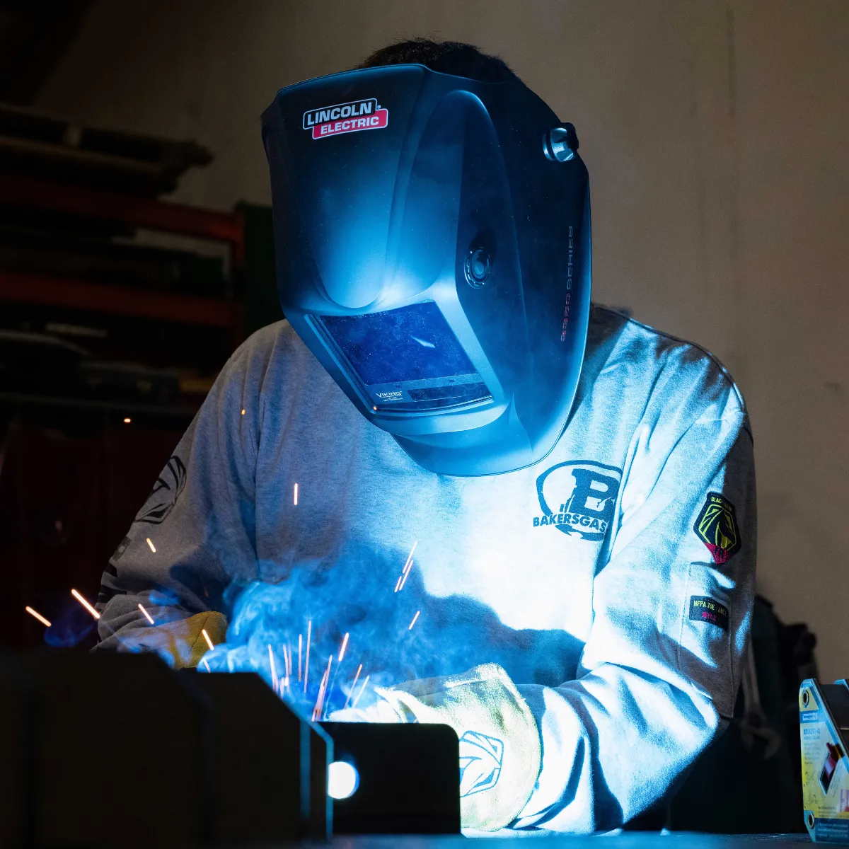 Lincoln Viking 3350 4C Matte Black 4th Gen Welding Helmet - K3034-4