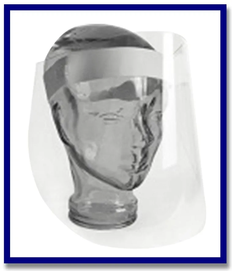 Maxisafe Disposable Clear Faceshield