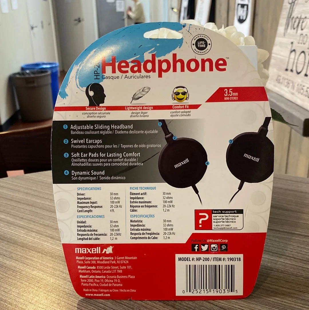 Maxwell headphones