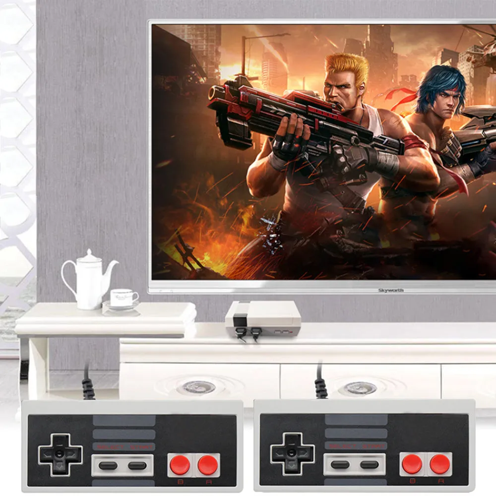 USB-Powered Mini Retro Game Console with Hundreds of Games, Enhanced Title