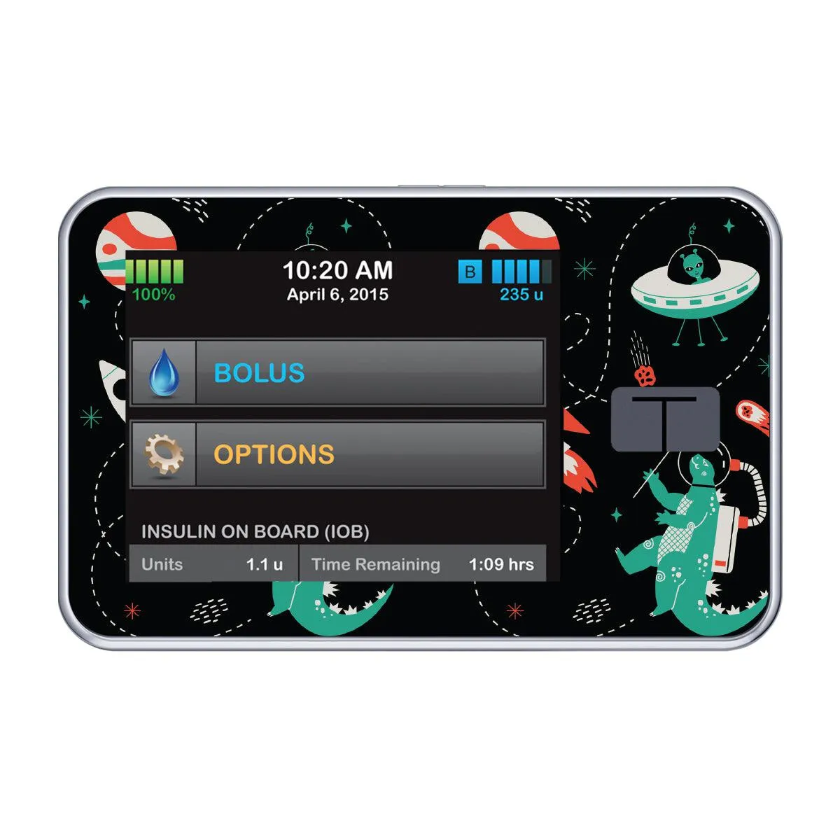 Monster in Space Sticker for Tandem t:slim