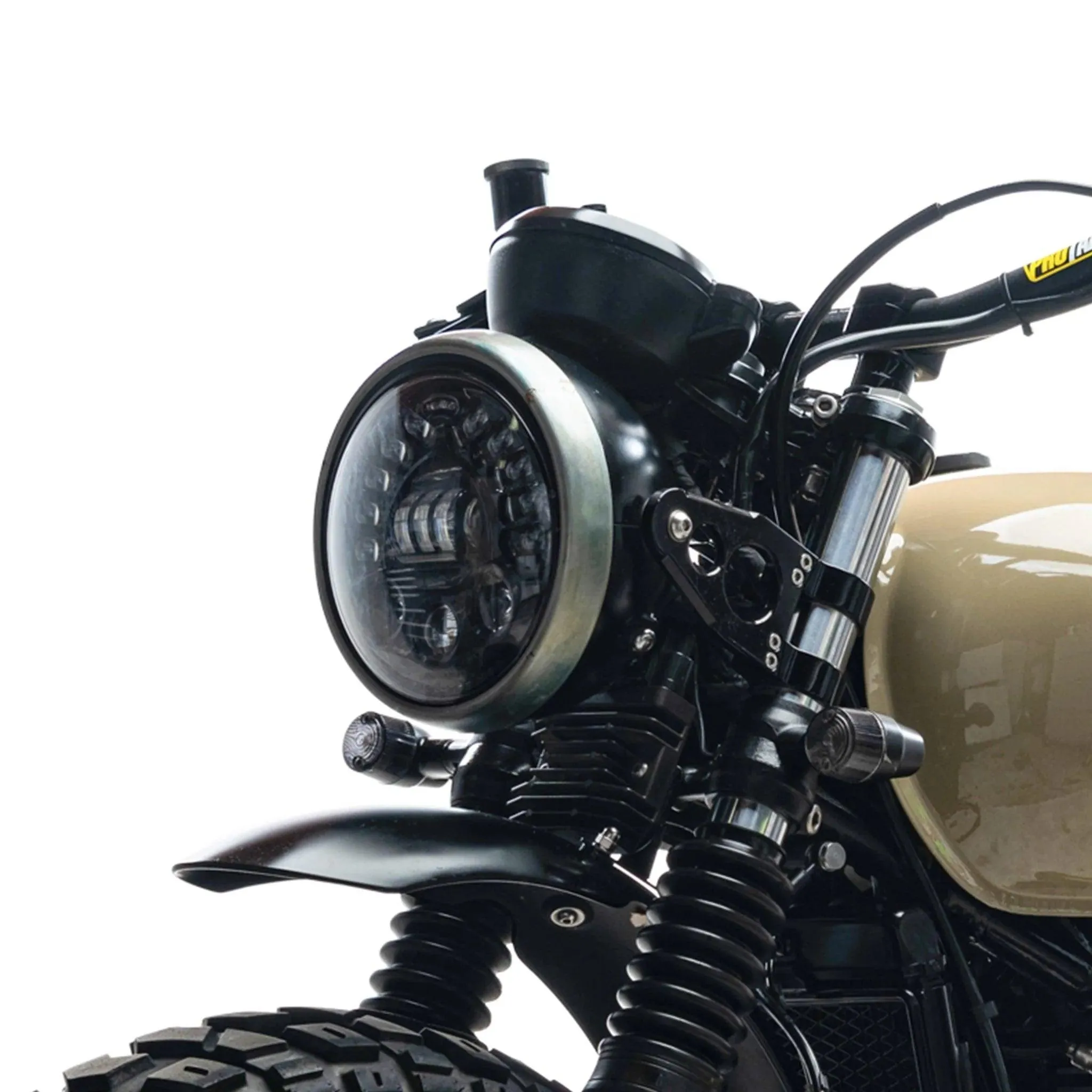 Motodemic Adaptive LED Headlight for Triumph Motorcycle (2016 )