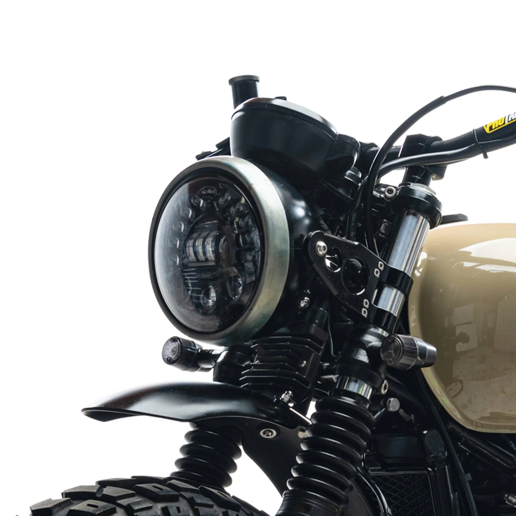 Motodemic Adaptive LED Headlight for Triumph Motorcycles