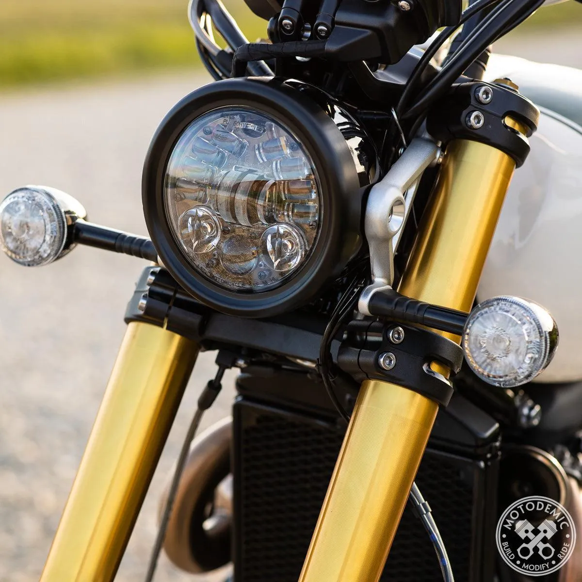 Motodemic Adaptive LED Headlight for Triumph Scrambler 1200