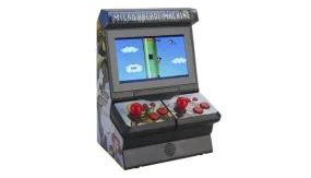 NEW HOLIDAY RELEASE: 1 or 2 Player Wireless Micro Arcade Machine with 300 Games and built-in controllers!