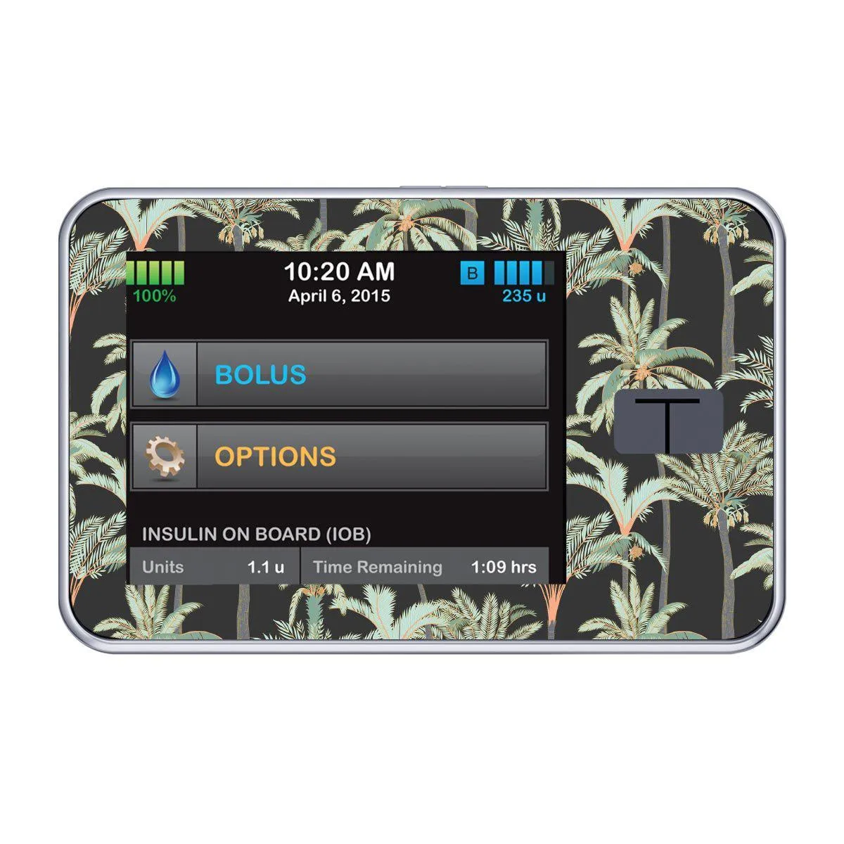Night Palms Sticker for Tandem t:slim