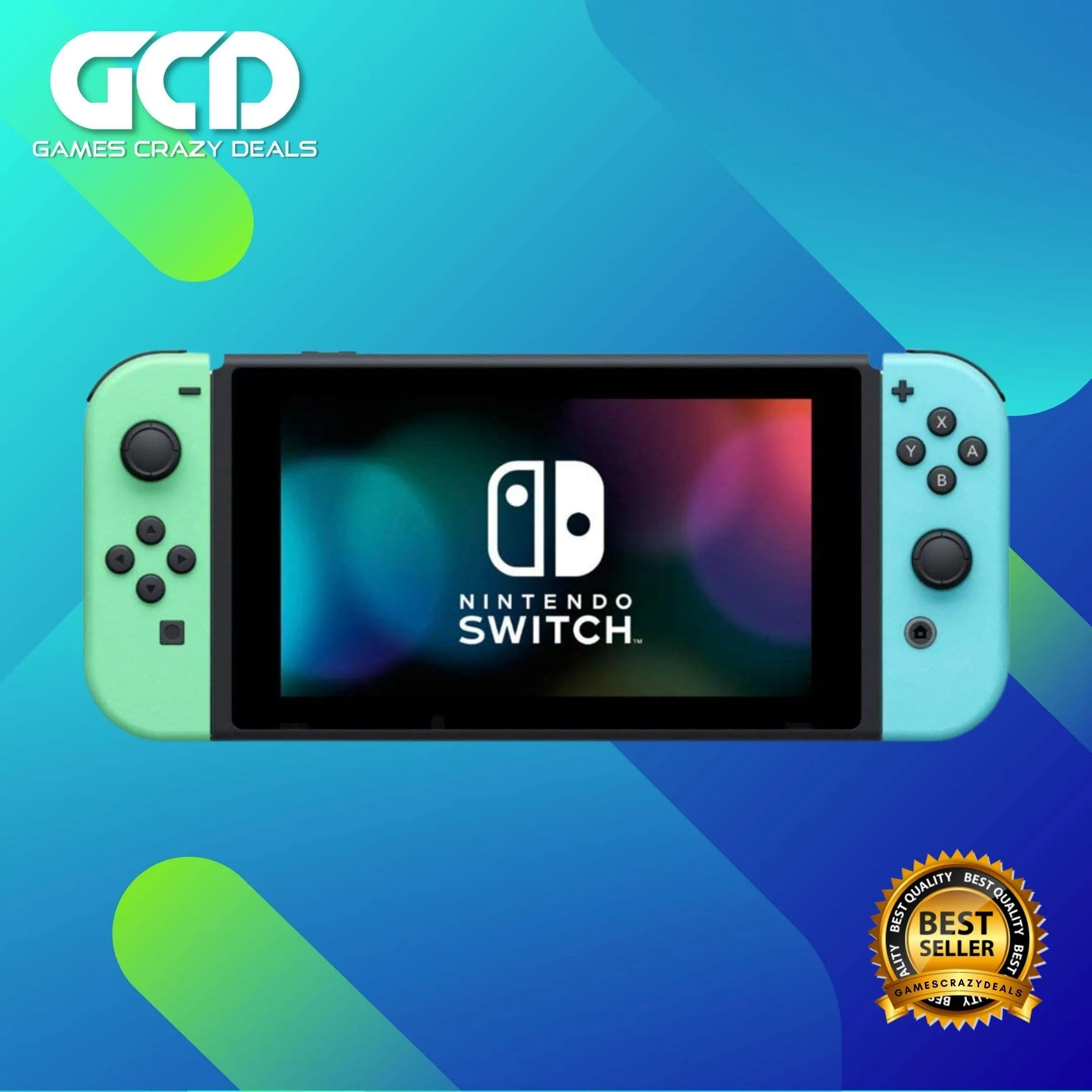 Nintendo Switch Animal Crossing New Horizons Limited Edition Console (12 Months Local Warranty by Maxsoft)
