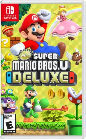 Nintendo Switch New Super Mario Bros U Deluxe Game