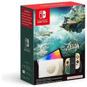 Nintendo Switch (OLED Model) - Zelda: Tears of the Kingdom Limited Edition (Console Only, No Game Included)