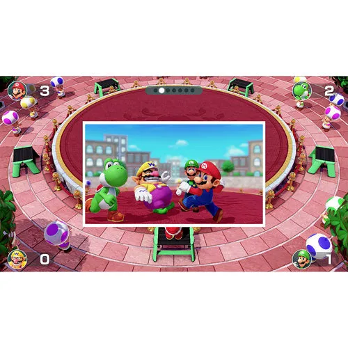 Nintendo Switch Super Mario Party   Red and Blue Joy-Con Bundle