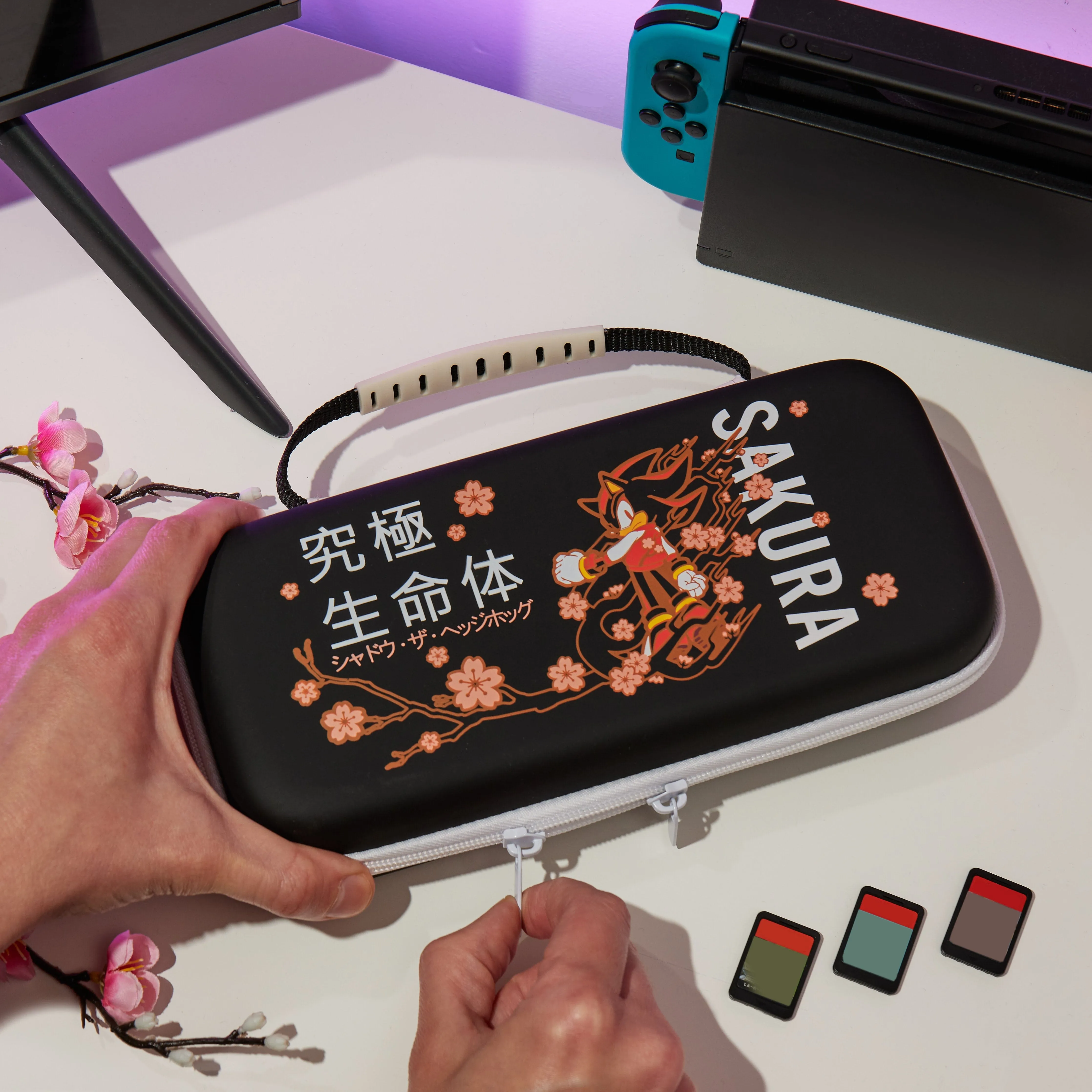 Nintendo Switch Sakura Shadow the Hedgehog Official Case - Optimized Product Title