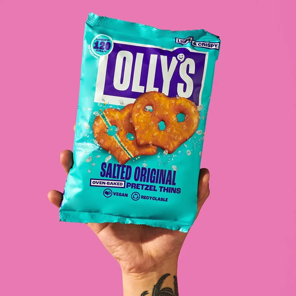 Olly's Pretzel Thins Salted Original 140g