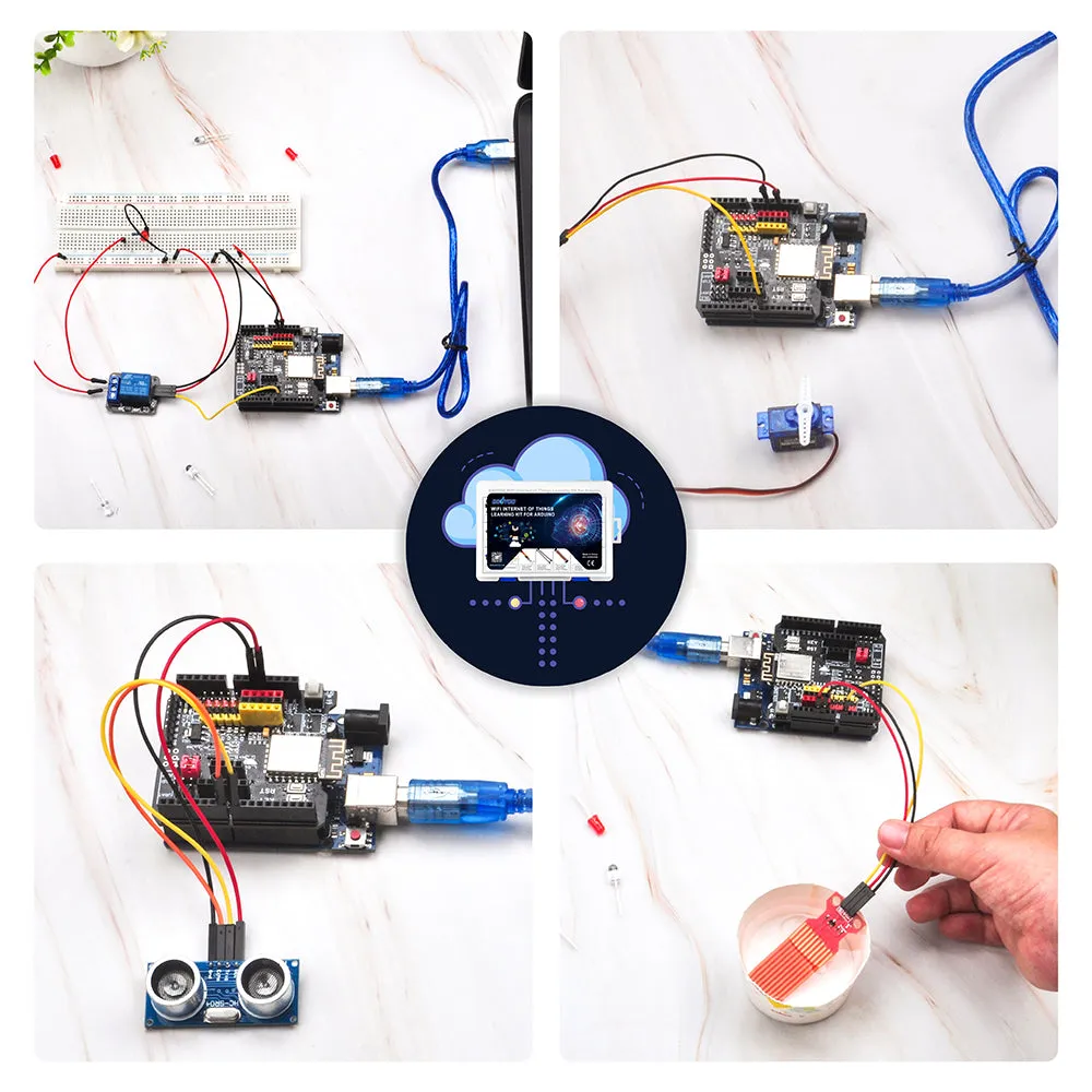 OSOYOO WiFi Internet of Things Learning Kit for Arduino