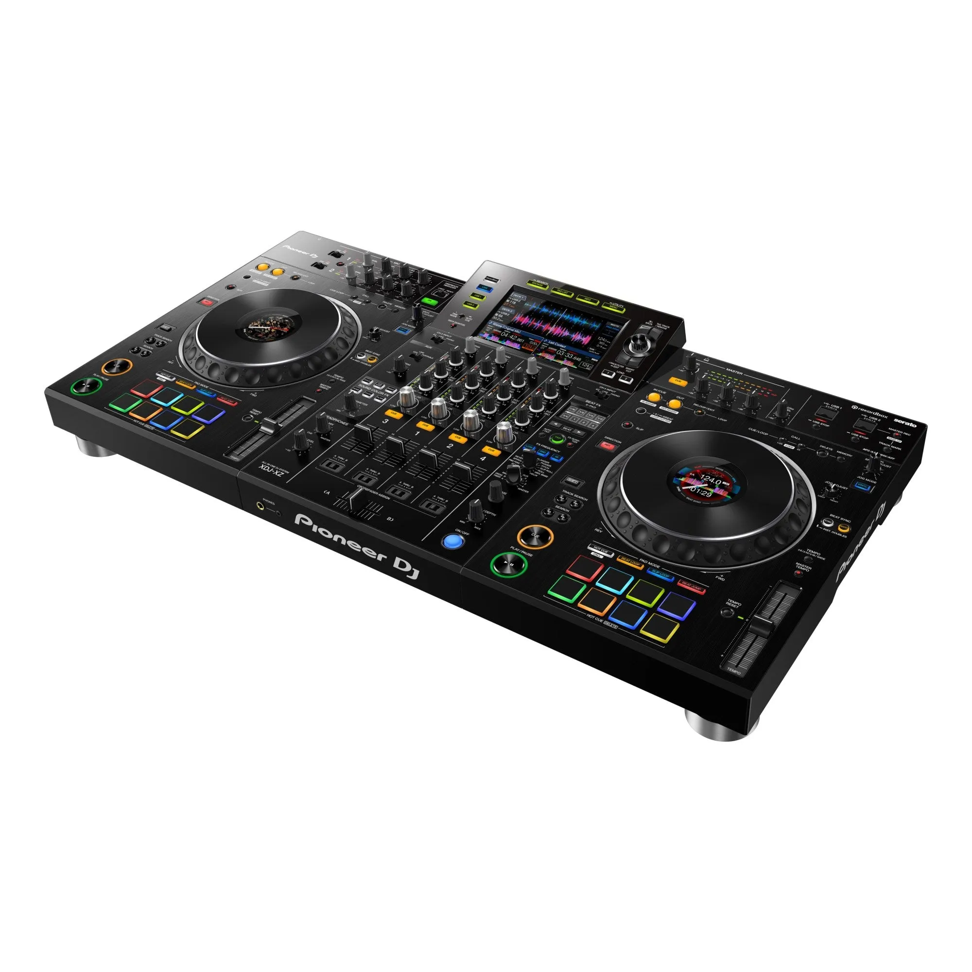 Pioneer DJ XDJ-XZ Professional All-in-One DJ System with Rekordbox and Serato DJ Pro, Professional Portable Audio Equipment