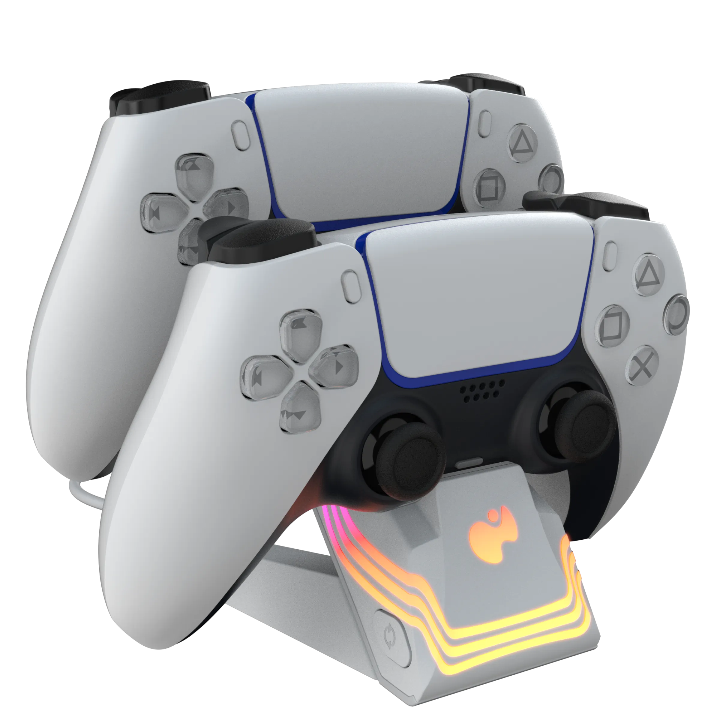 PlayStation 5 White Afterglow™ Wave Dual Charger