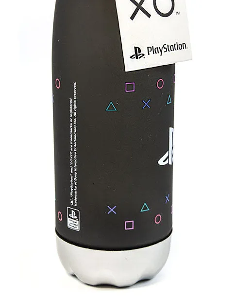 PlayStation Water Bottle Sports Soft Touch Gamer Gift Adults & Kids