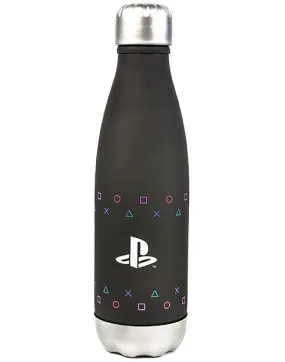 PlayStation Water Bottle Sports Soft Touch Gamer Gift Adults & Kids