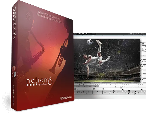 PreSonus Notion 6: Music Composition and Performance Environment