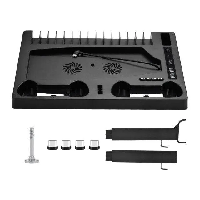 PS5 Multifunctional Cooling Stand DE / UHD Version Playstation 5 Station Storage