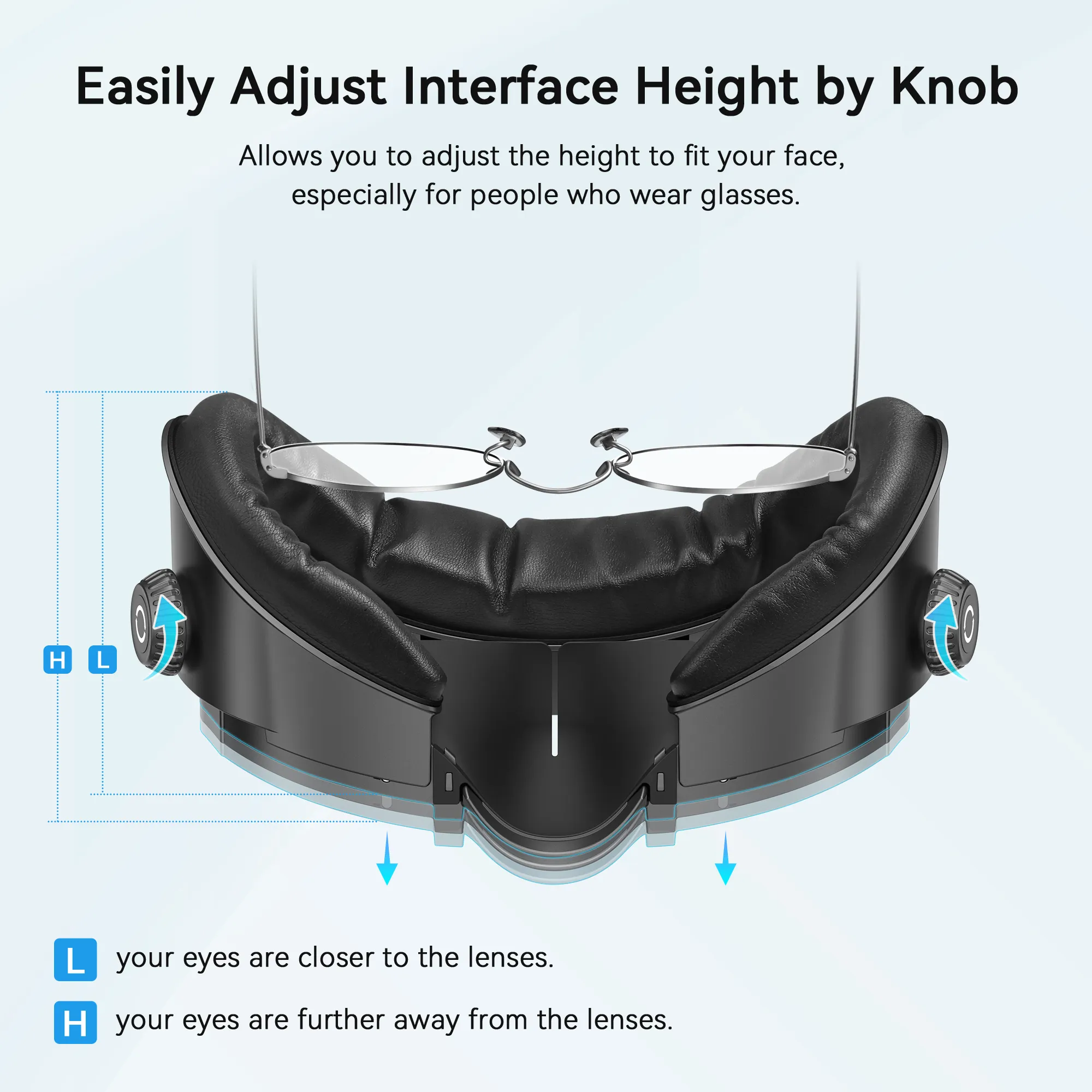 PU Leather Facial Interface for Quest 3 (Q3FC3)