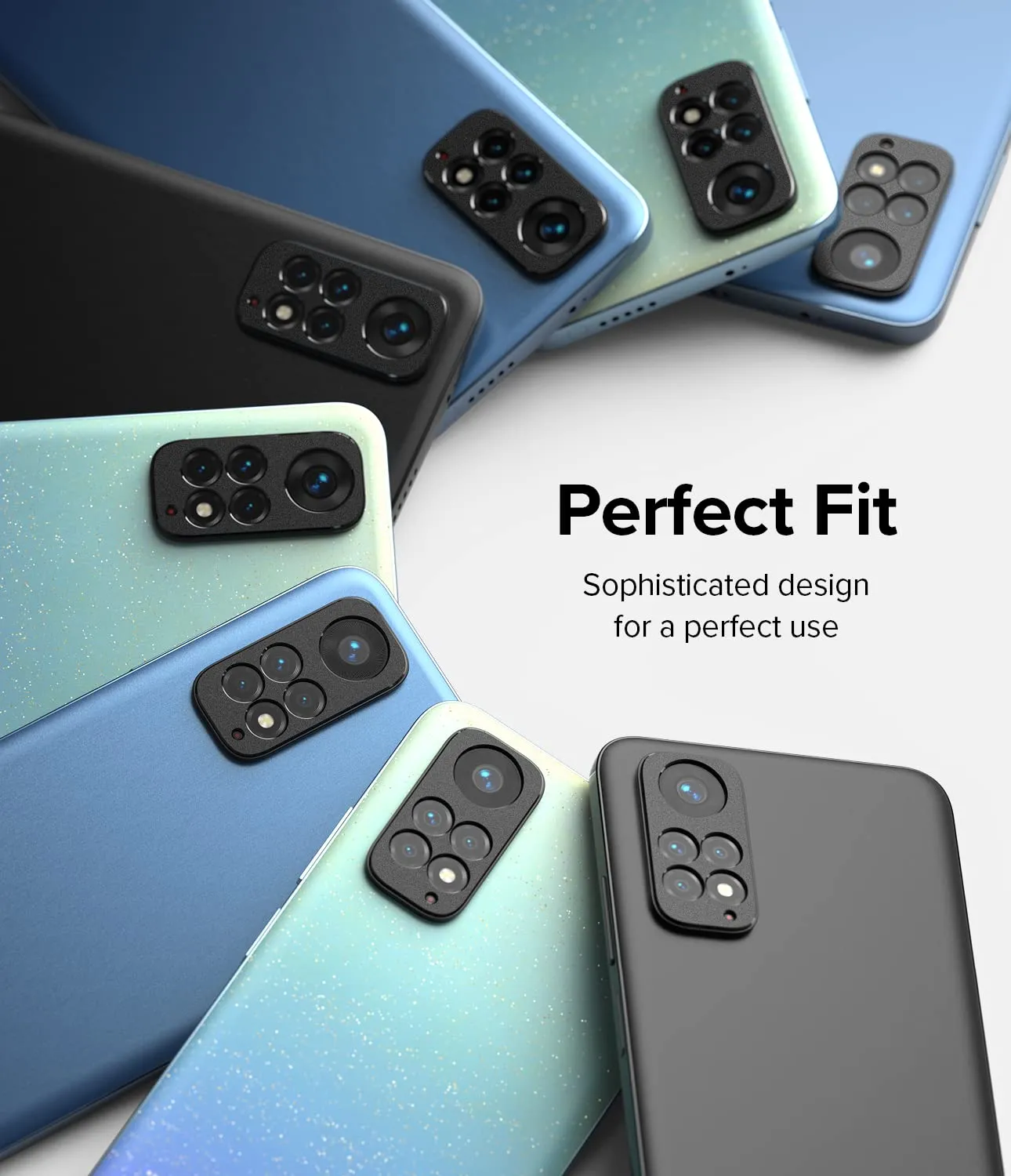 Redmi Note 11 (GLOBAL VER.) Lens protectors| Camera Styling| Black