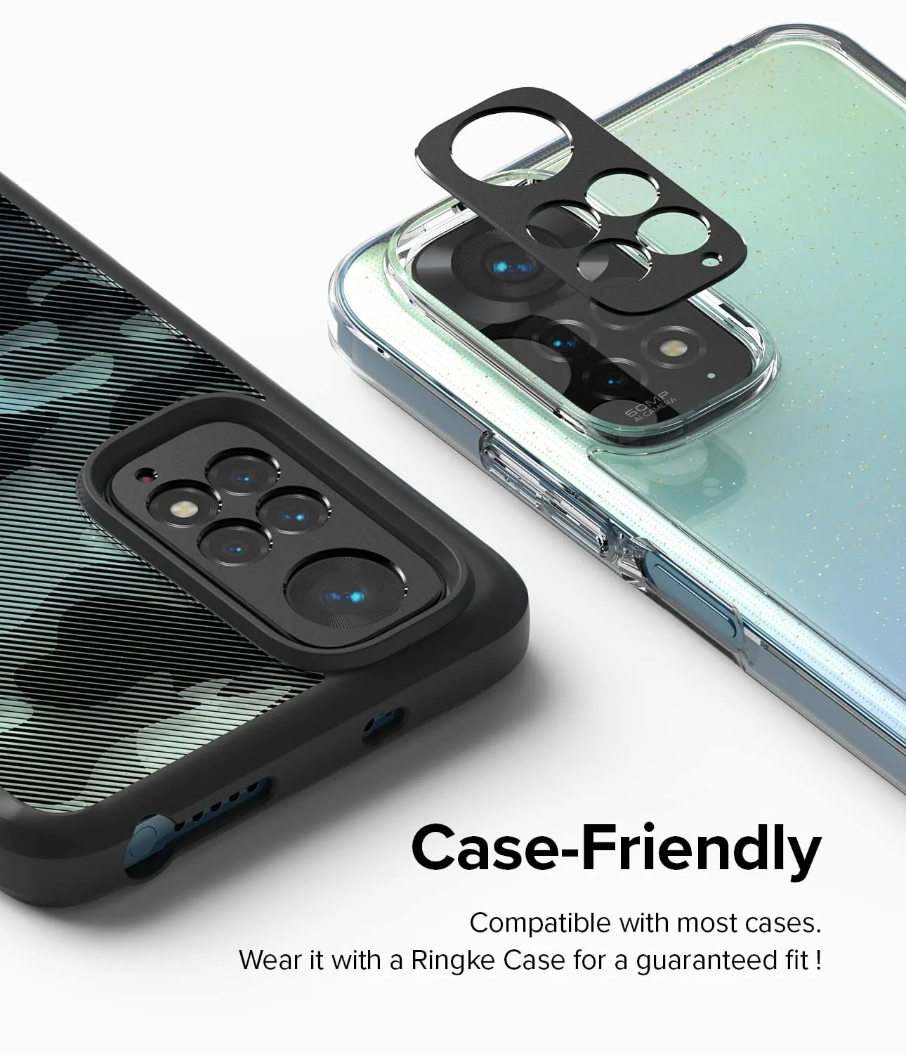 Redmi Note 11 (GLOBAL VER.) Lens protectors| Camera Styling| Black