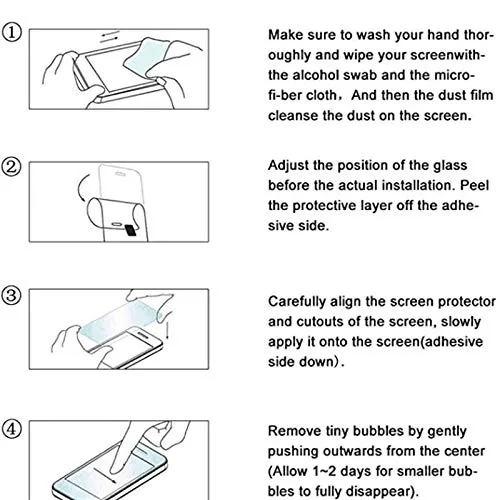 Redmi Note 11 Pro Plus 5G Screen Protector | Tempered Glass | 2 Pack - Black