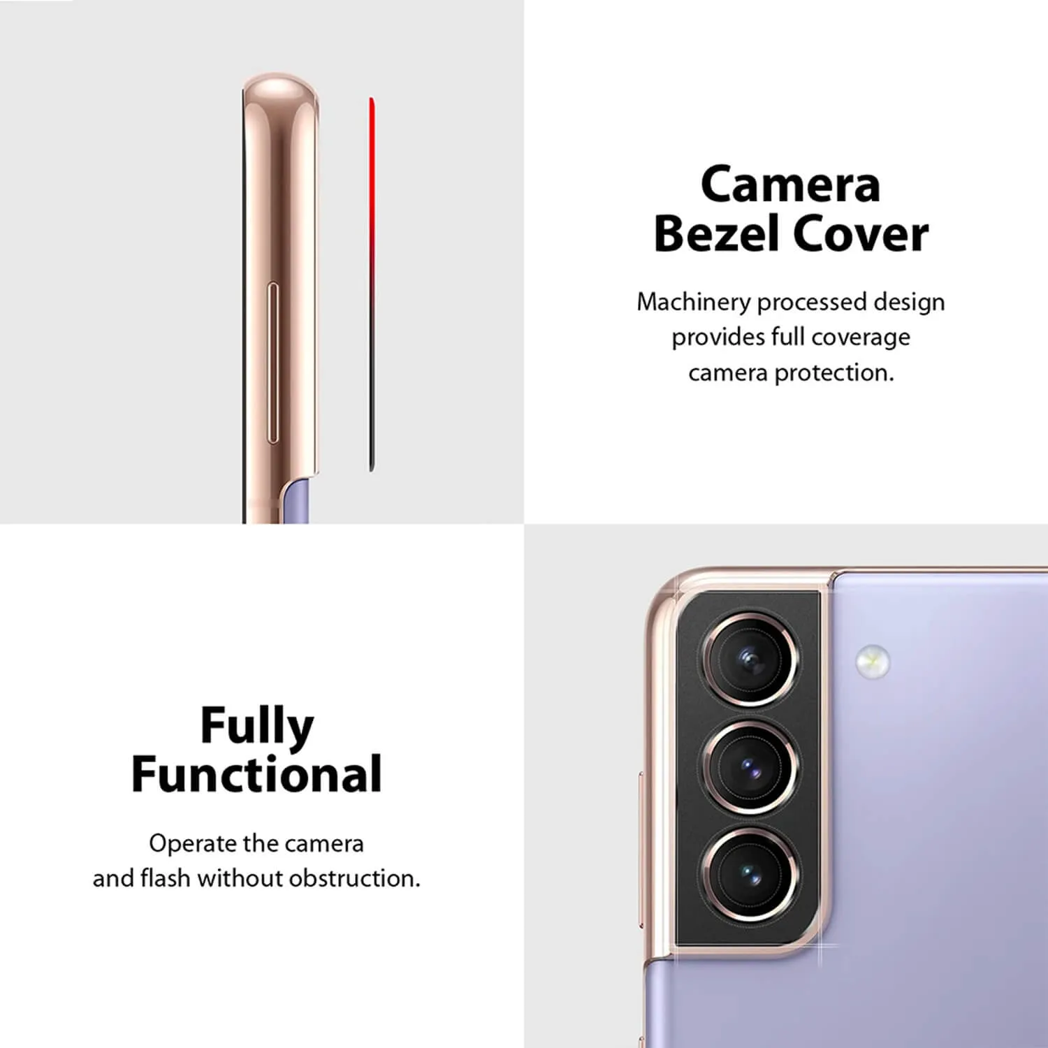 Ringke Samsung Galaxy S21 5G Camera Styling Protector