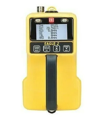 RKI Instruments 724-068-03 Eagle 2 | 4 Gas Monitor CH4 (100%LEL)/O2/H2S/CO2