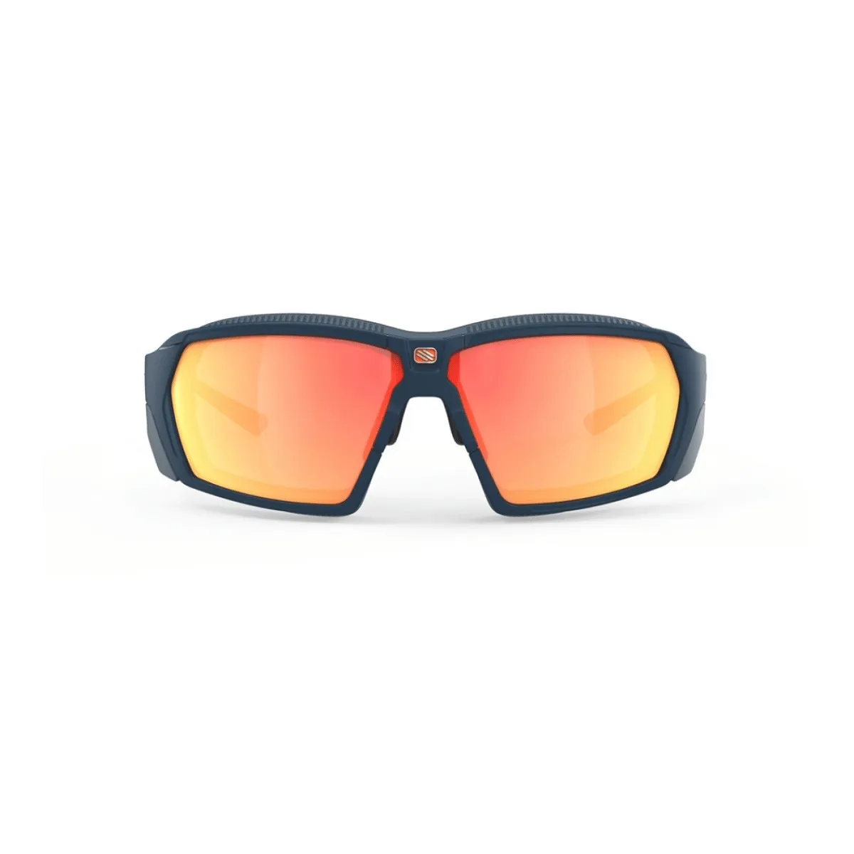 Rudy Project Agent Q Blue Navy Avio Matte Multilaser Orange Glasses
