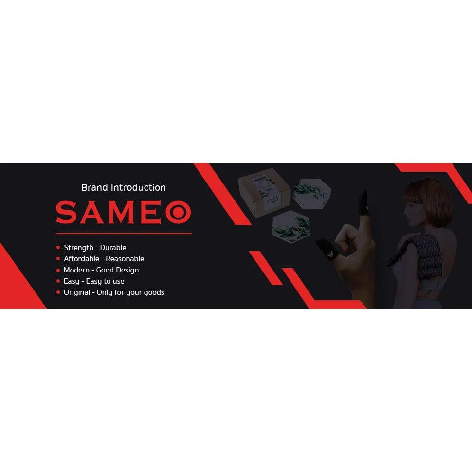 SAMEO Gaming Finger Sleeves for Mobile Game Controllers (Pack of 3 Pair) Anti-Sweat Breathable Seamless Thumb Finger Sleeve for League of Legend, PUBG, Rules of Survival, Knives Out (Gray)
