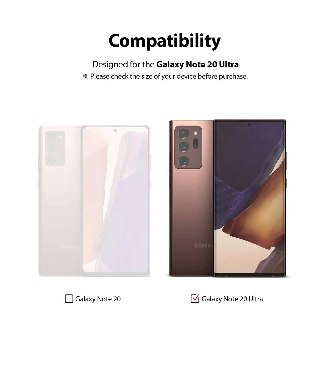 Samsung Galaxy Note 20 Ultra IDGLCamera* (3 Pack)