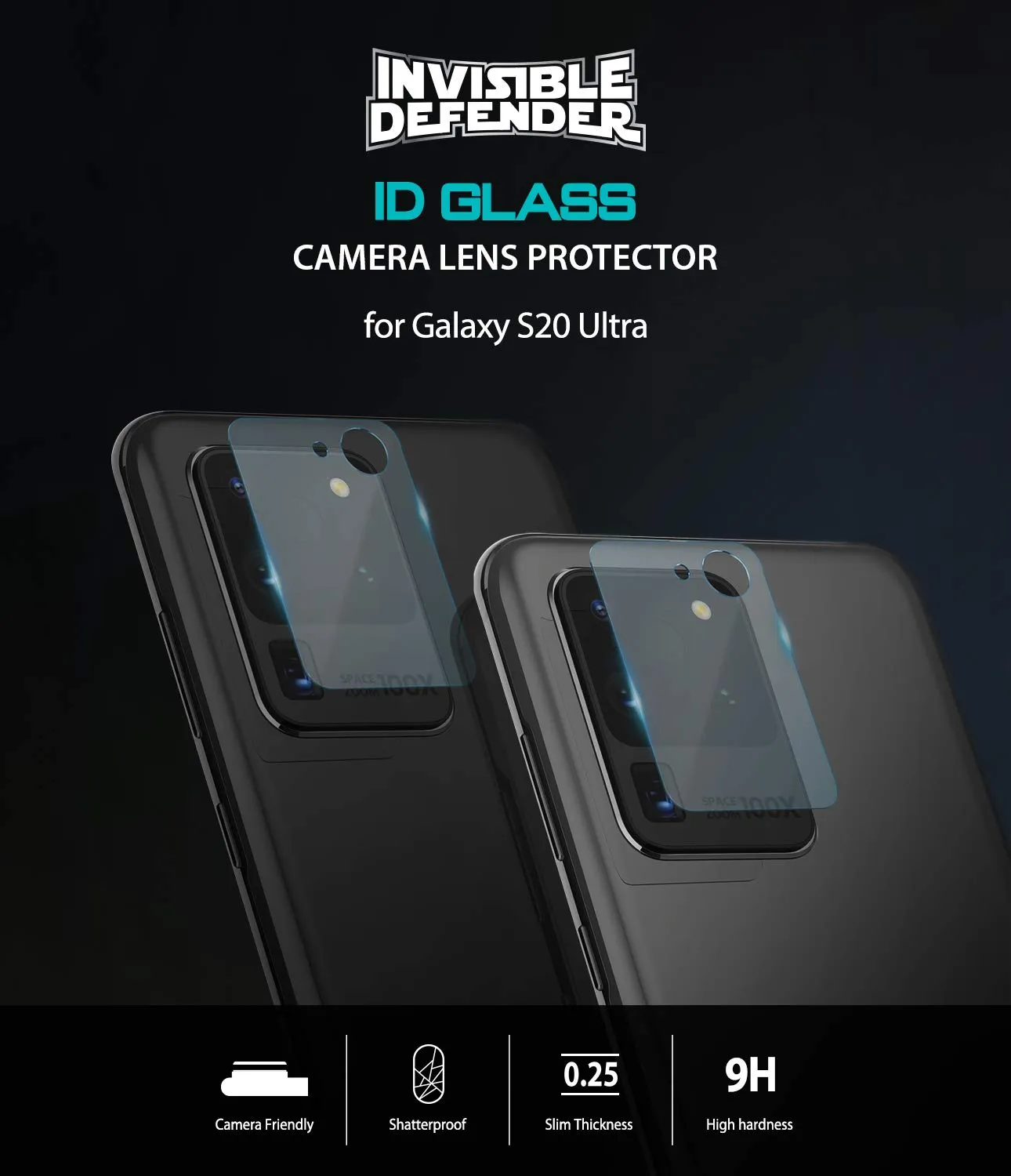 Samsung Galaxy S20 Ultra IDGLCamera* (3 Pack)